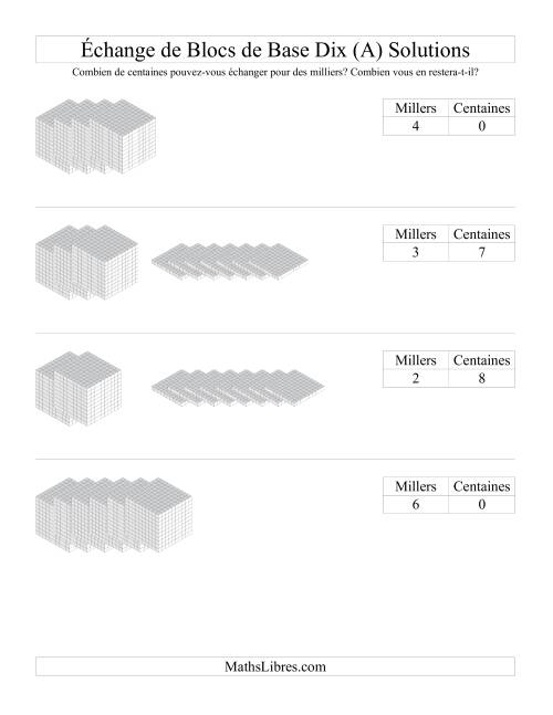 Échange de blocs de centaines pour cubes de milliers (A) page 2