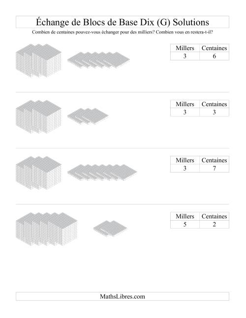 Échange de blocs de centaines pour cubes de milliers (G) page 2