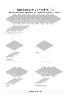 Représentation de nombres -- Unités, dizaines et centaines