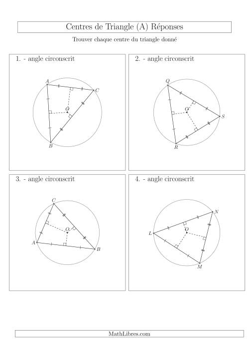 Angles Circonscrits des Triangles Aiguës (A) page 2