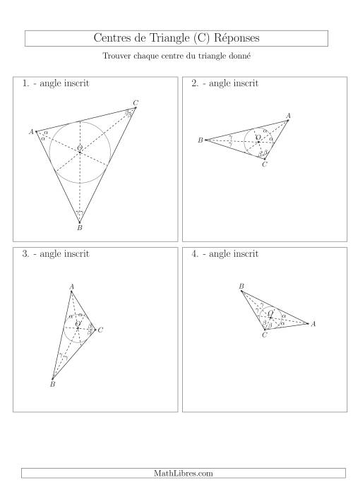 Angles Inscrits des Triangles Aiguës et Obtus (C) page 2