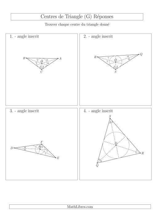 Angles Inscrits des Triangles Aiguës et Obtus (G) page 2