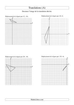 Translation de figures à 3 sommets -- Max 25 unités