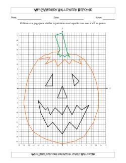 Art Cartesien Halloween – Citrouille Halloween