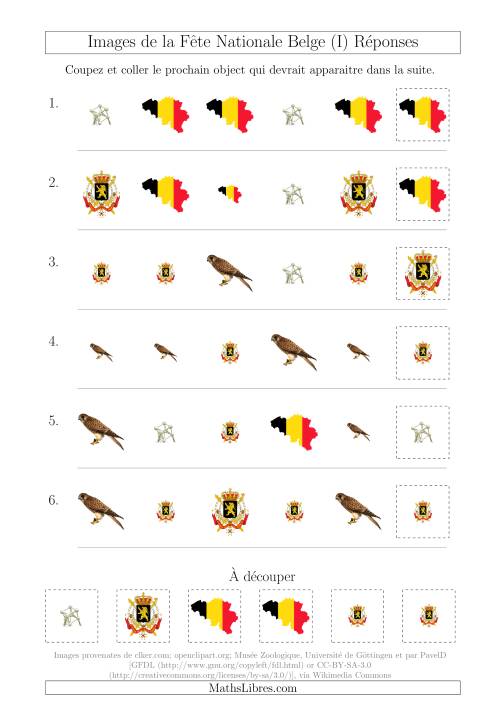 Images de la Fête Nationale Belge avec Deux Particularités (Forme & Taille) (I) page 2