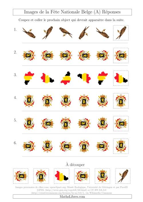 Images de la Fête Nationale Belge avec Une Seule Particularité (Rotation) (A) page 2