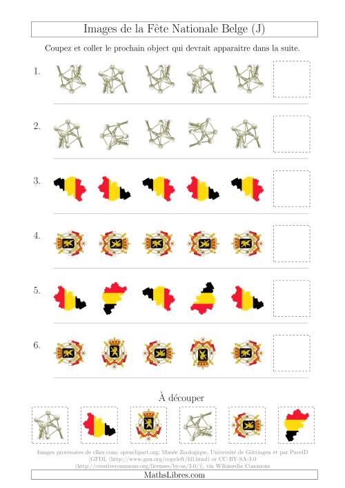 Images de la Fête Nationale Belge avec Une Seule Particularité (Rotation) (J)