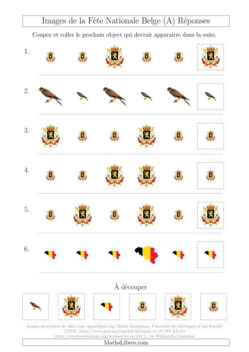 Images de la Fête Nationale Belge avec Une Seule Particularité (Taille) (A) page 2