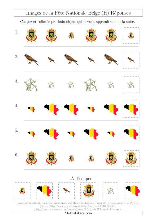 Images de la Fête Nationale Belge avec Une Seule Particularité (Taille) (H) page 2