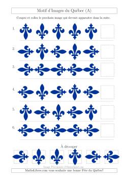 Motif d'Images du Québec avec Comme Attribut la Rotation