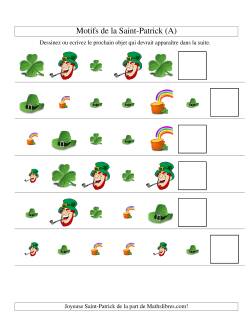 Motifs de la Saint Patrick avec Deux Particularités (forme & taille)