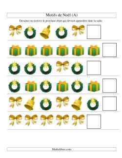 Motifs de Noël avec Une Seule Particularité (forme) 2ème Partie