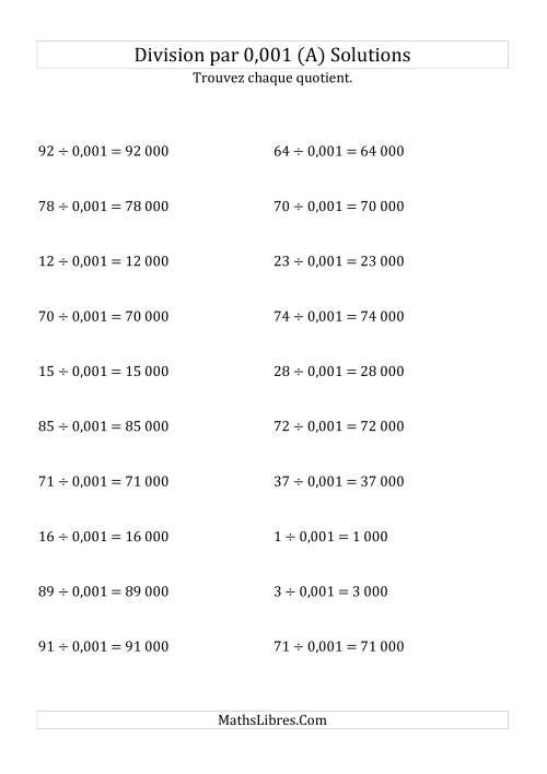Division de nombres entiers par 0,001 (A) page 2