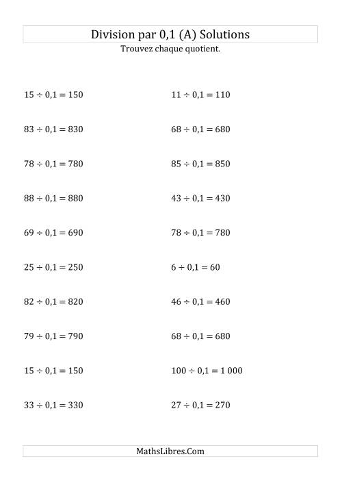 Division de nombres entiers par 0,1 (Tout) page 2