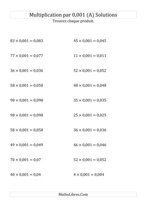 Multiplication de nombres entiers par 0,001 (Tout) page 2