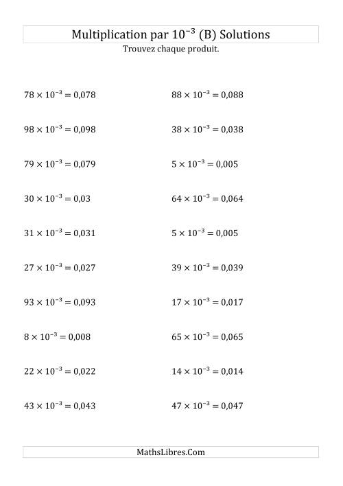 Multiplication de nombres entiers par 10⁻³ (B) page 2