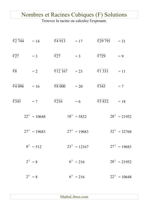 Nombres et racines cubiques (F) page 2