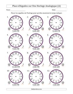 comment dessiner une horloge facile 